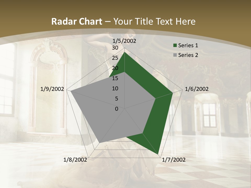 Female Glamor Fashion PowerPoint Template