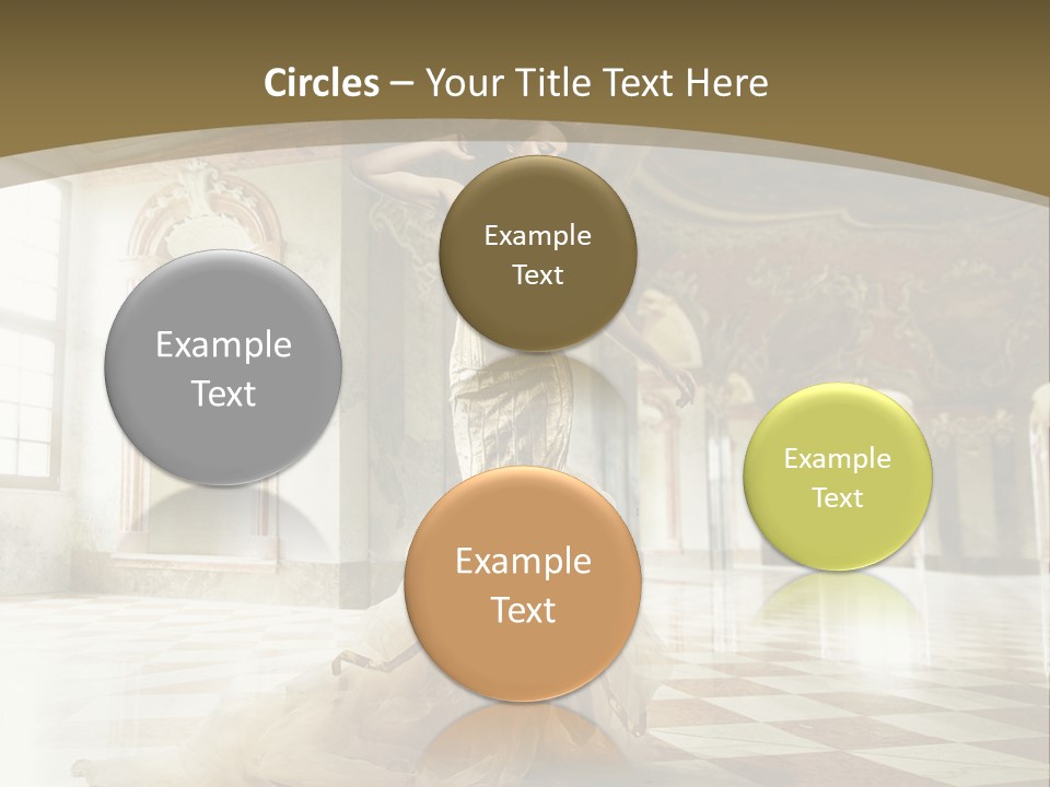 Female Glamor Fashion PowerPoint Template