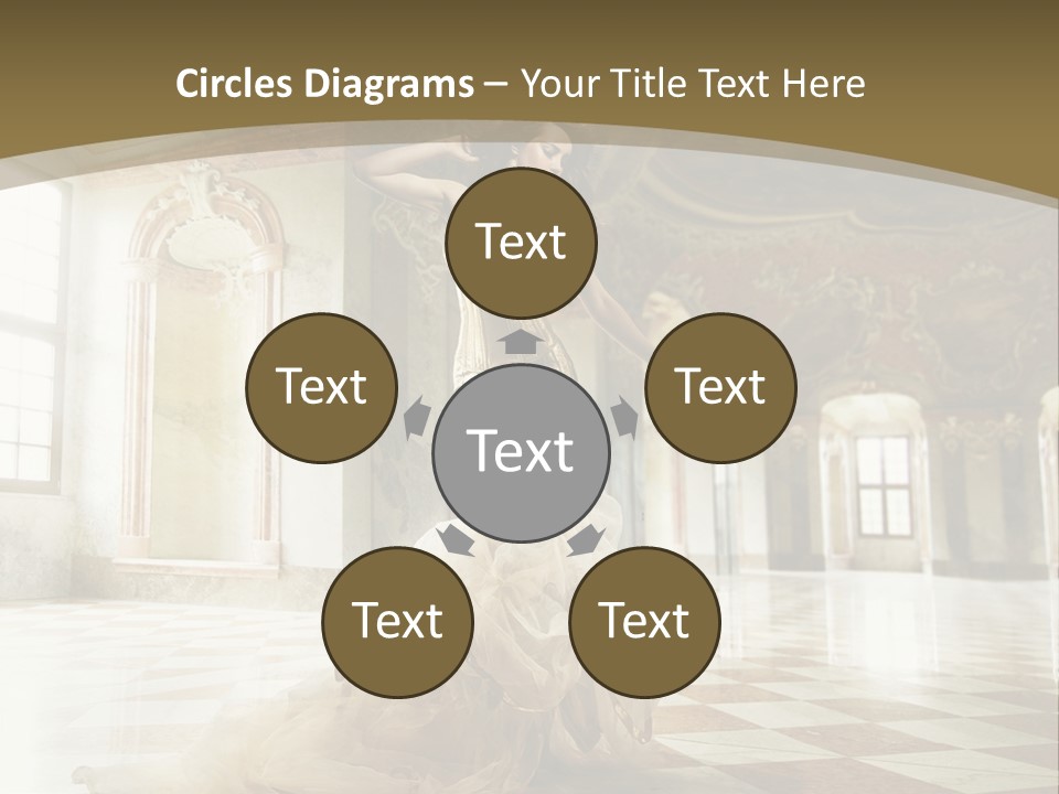 Female Glamor Fashion PowerPoint Template