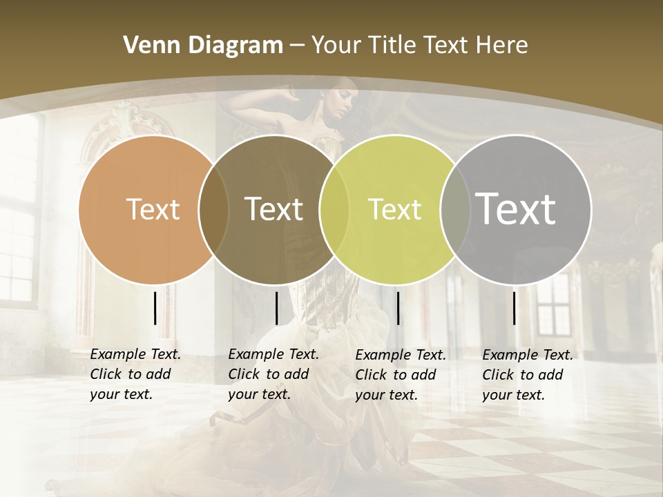 Female Glamor Fashion PowerPoint Template