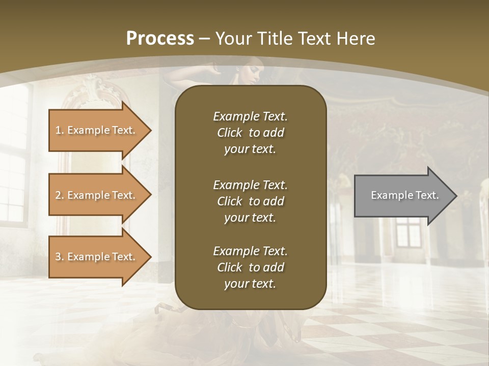 Female Glamor Fashion PowerPoint Template