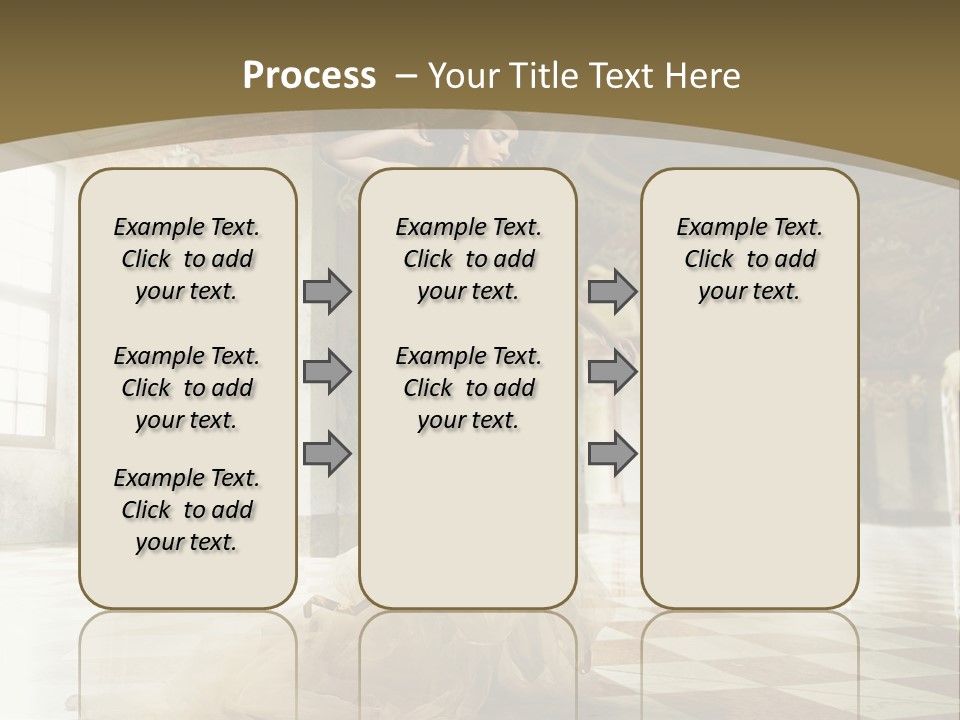 Female Glamor Fashion PowerPoint Template