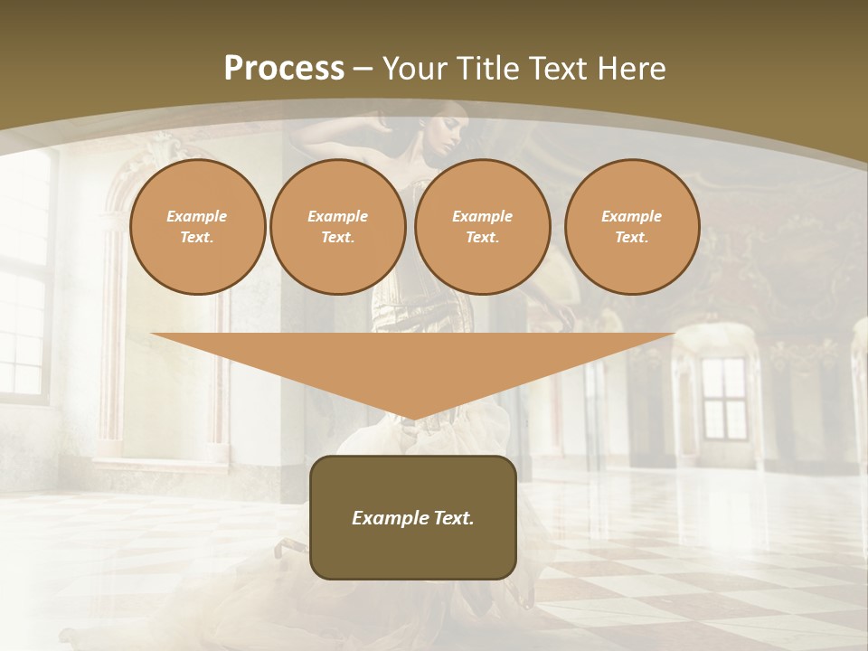 Female Glamor Fashion PowerPoint Template