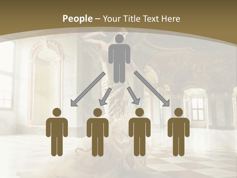 Female Glamor Fashion PowerPoint Template