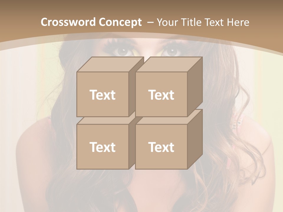 A Woman With A Birthday Cake With Candles On It PowerPoint Template