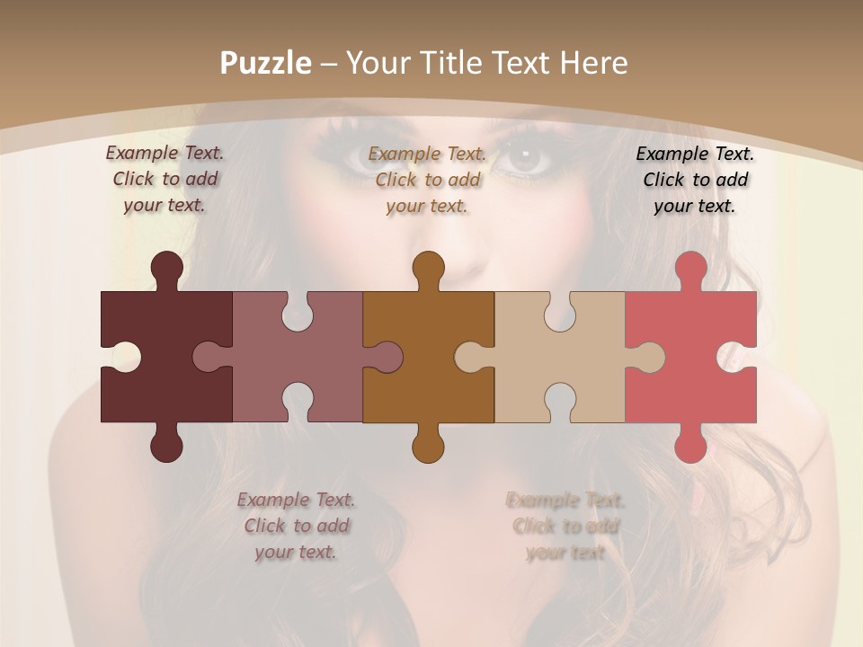 A Woman With A Birthday Cake With Candles On It PowerPoint Template