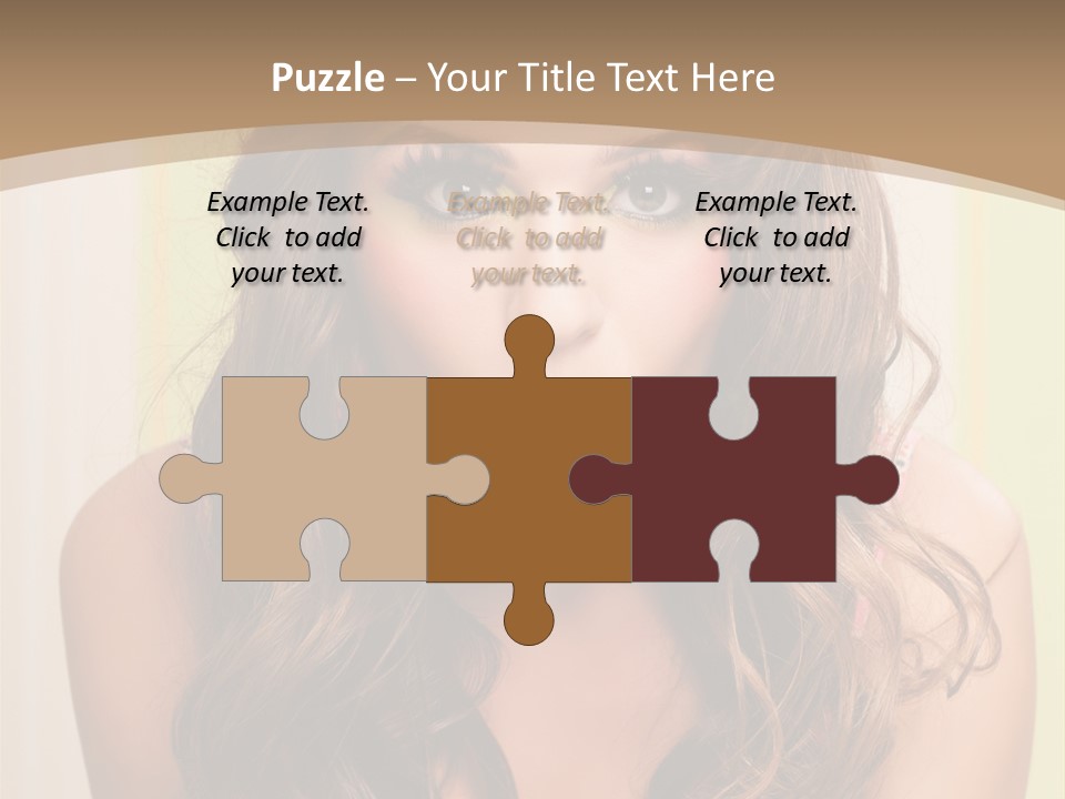 A Woman With A Birthday Cake With Candles On It PowerPoint Template