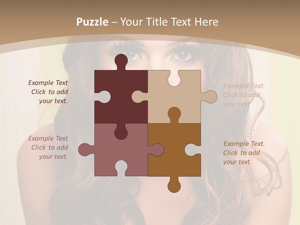 A Woman With A Birthday Cake With Candles On It PowerPoint Template