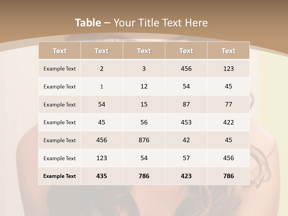 A Woman With A Birthday Cake With Candles On It PowerPoint Template