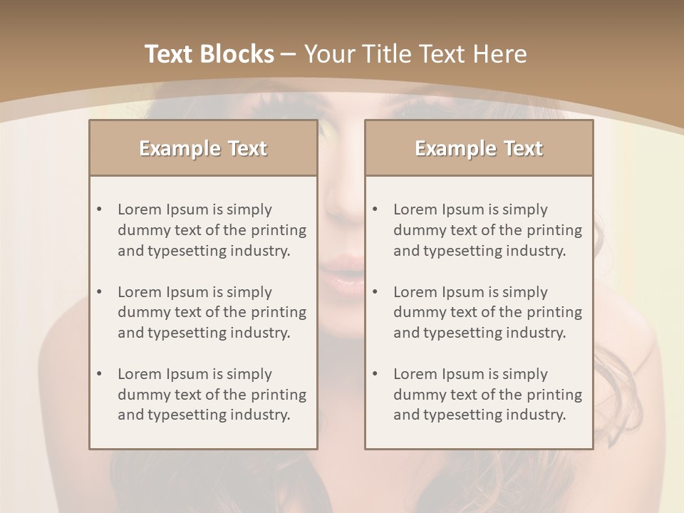 A Woman With A Birthday Cake With Candles On It PowerPoint Template