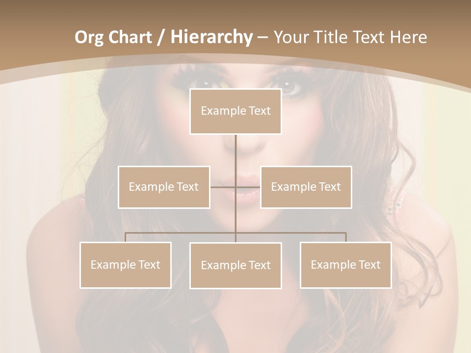 A Woman With A Birthday Cake With Candles On It PowerPoint Template