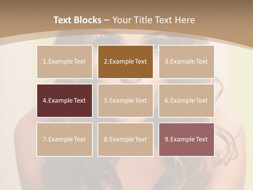 A Woman With A Birthday Cake With Candles On It PowerPoint Template