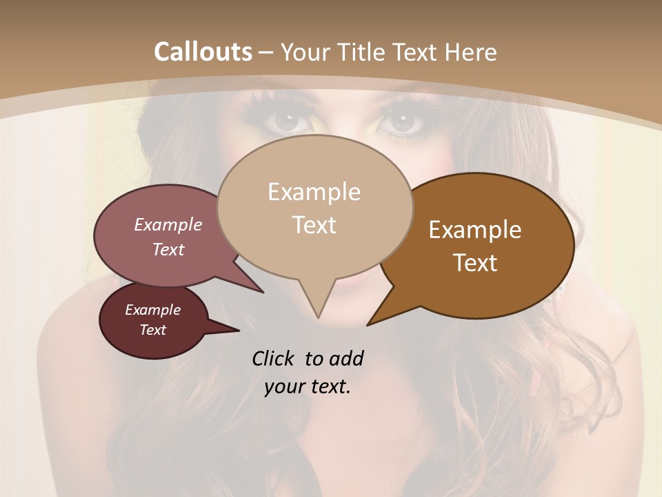 A Woman With A Birthday Cake With Candles On It PowerPoint Template