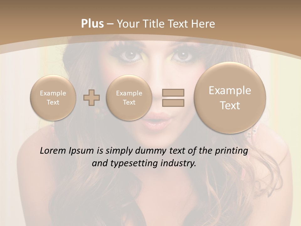 A Woman With A Birthday Cake With Candles On It PowerPoint Template