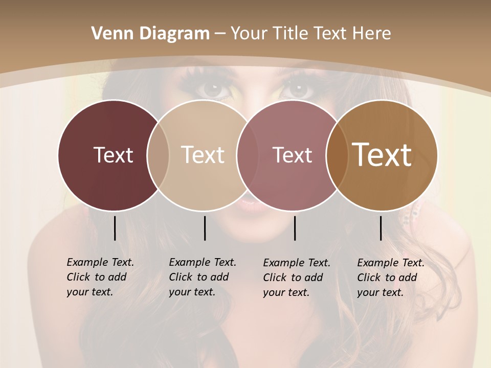 A Woman With A Birthday Cake With Candles On It PowerPoint Template