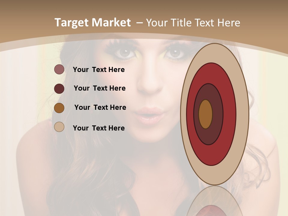 A Woman With A Birthday Cake With Candles On It PowerPoint Template