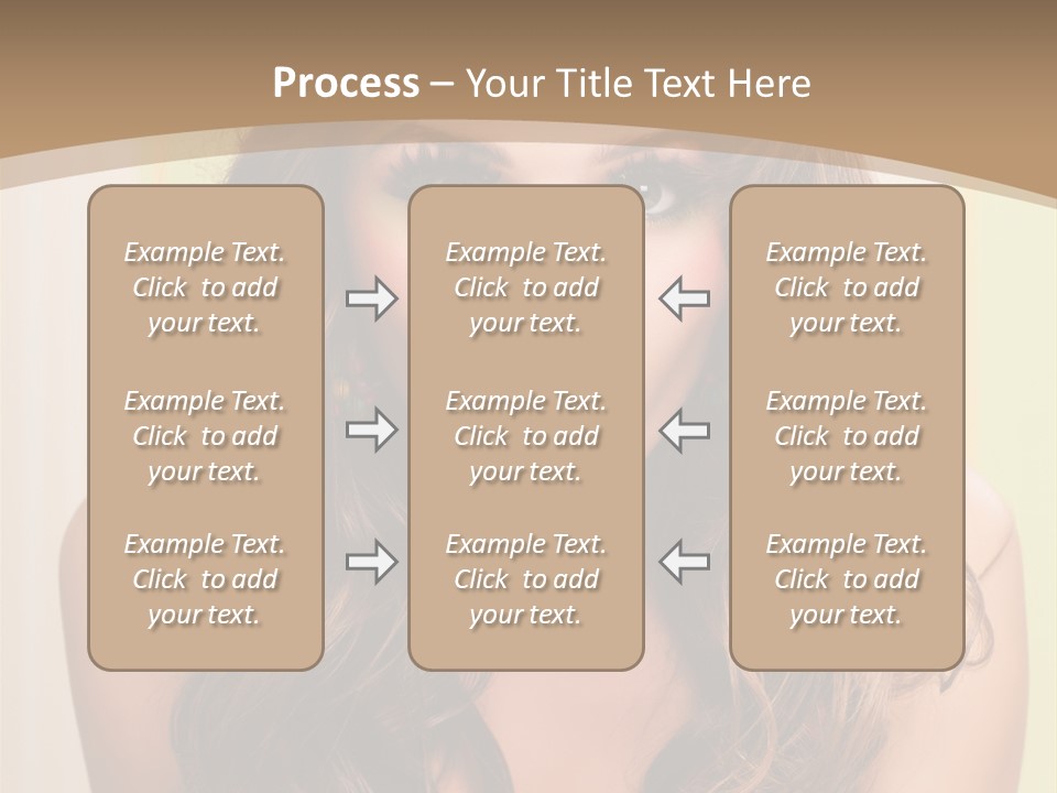 A Woman With A Birthday Cake With Candles On It PowerPoint Template