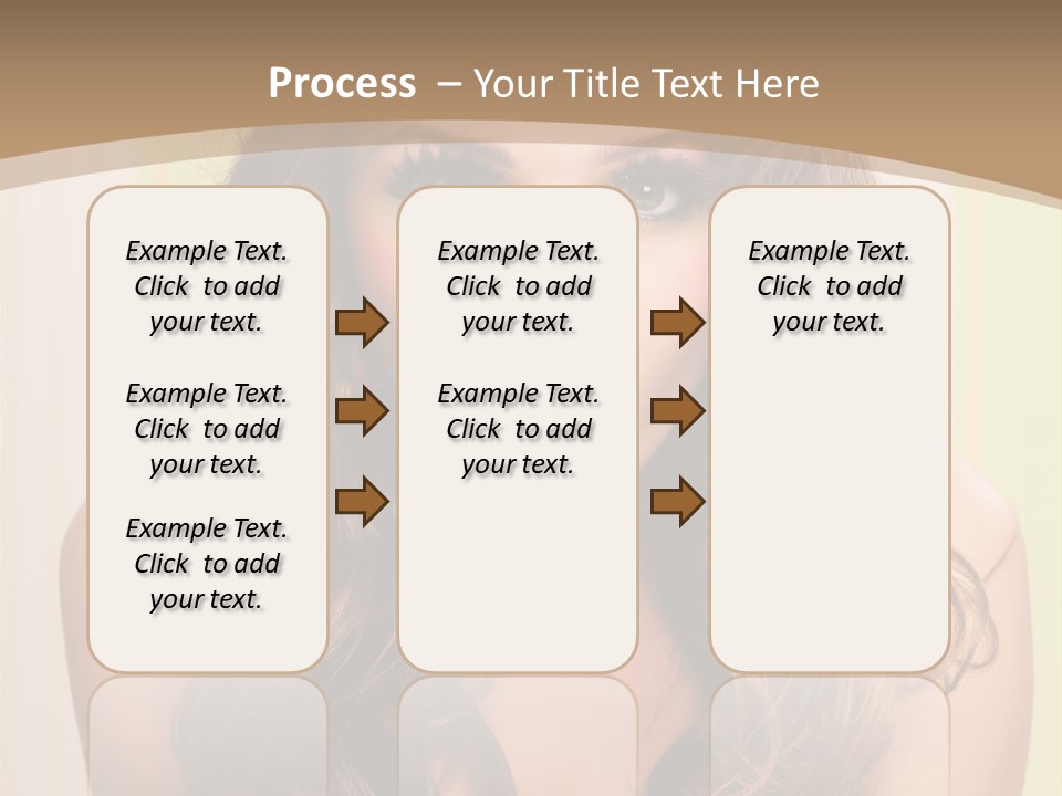 A Woman With A Birthday Cake With Candles On It PowerPoint Template