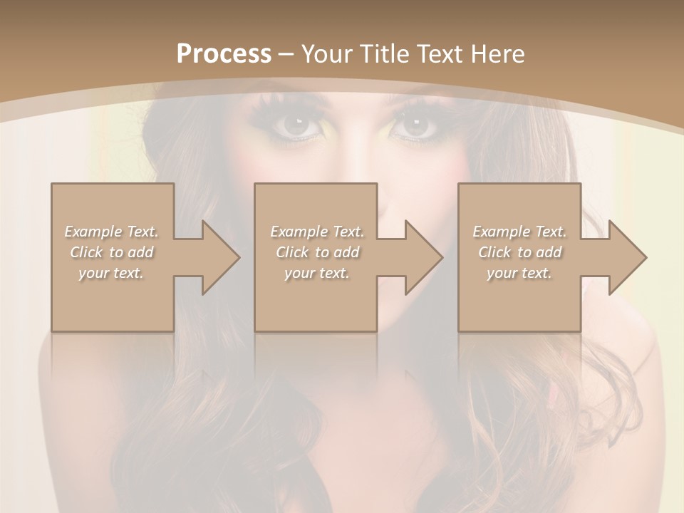 A Woman With A Birthday Cake With Candles On It PowerPoint Template