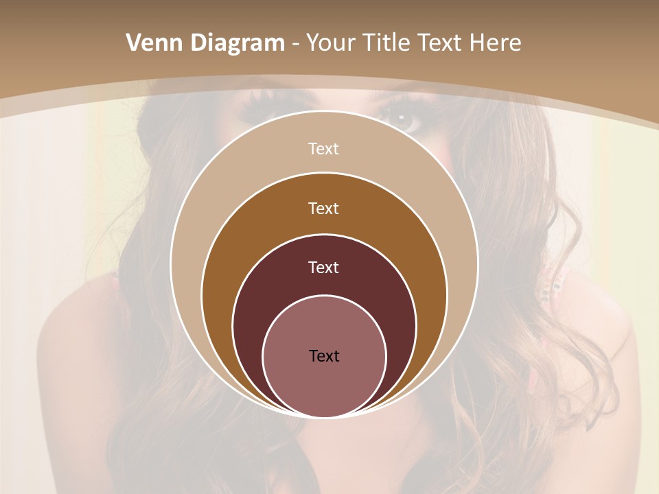 A Woman With A Birthday Cake With Candles On It PowerPoint Template