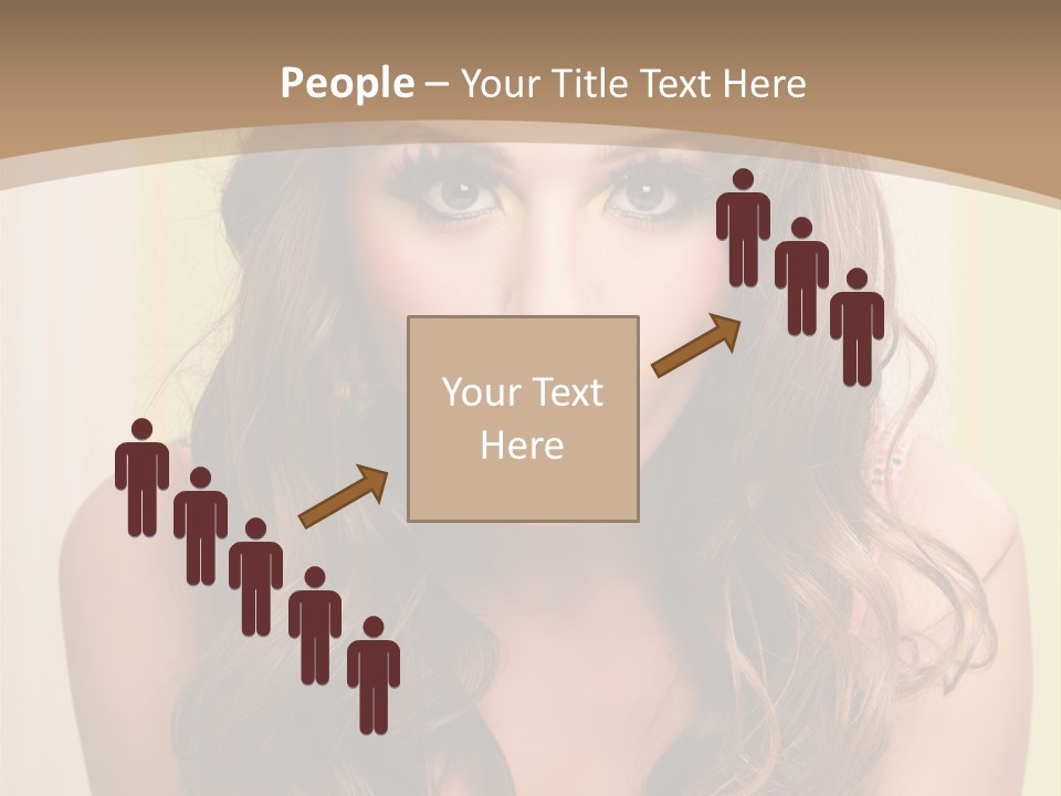 A Woman With A Birthday Cake With Candles On It PowerPoint Template