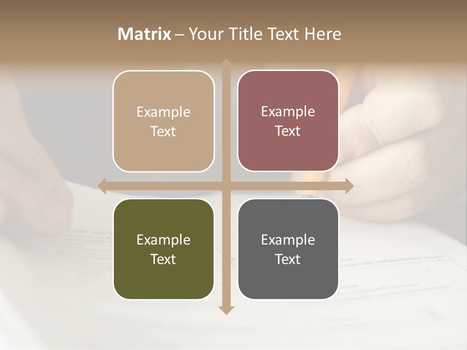 Ingredients Portion Meat PowerPoint Template
