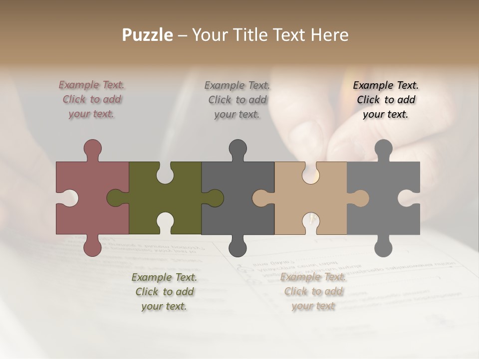 Ingredients Portion Meat PowerPoint Template