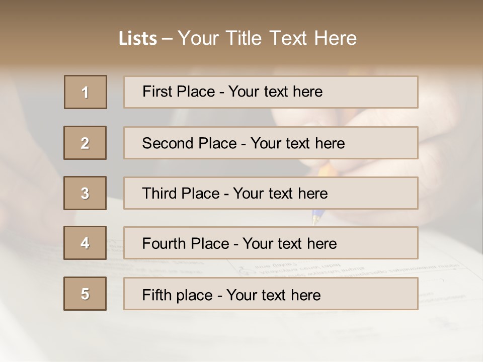 Ingredients Portion Meat PowerPoint Template