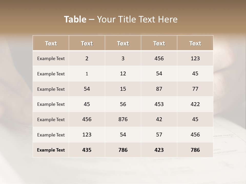 Ingredients Portion Meat PowerPoint Template