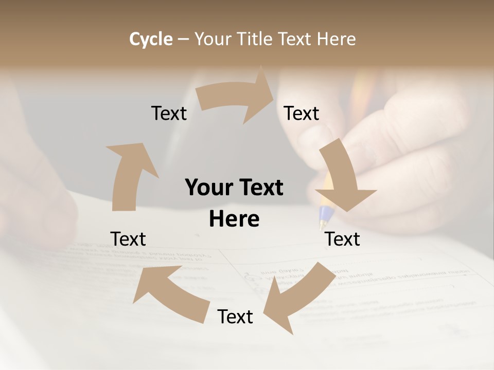 Ingredients Portion Meat PowerPoint Template