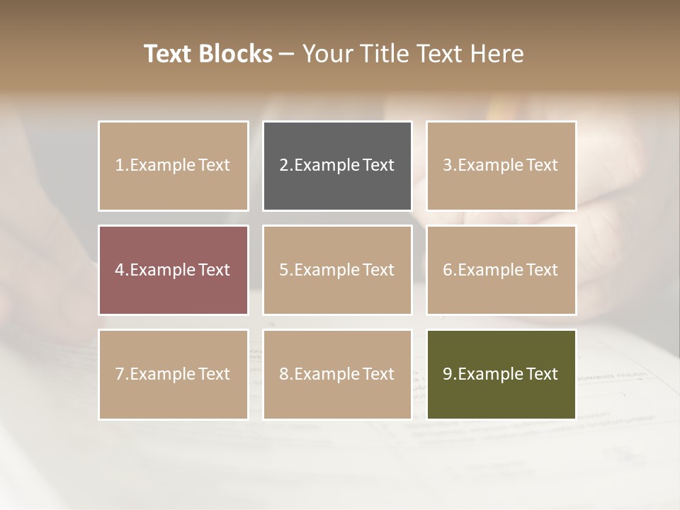 Ingredients Portion Meat PowerPoint Template