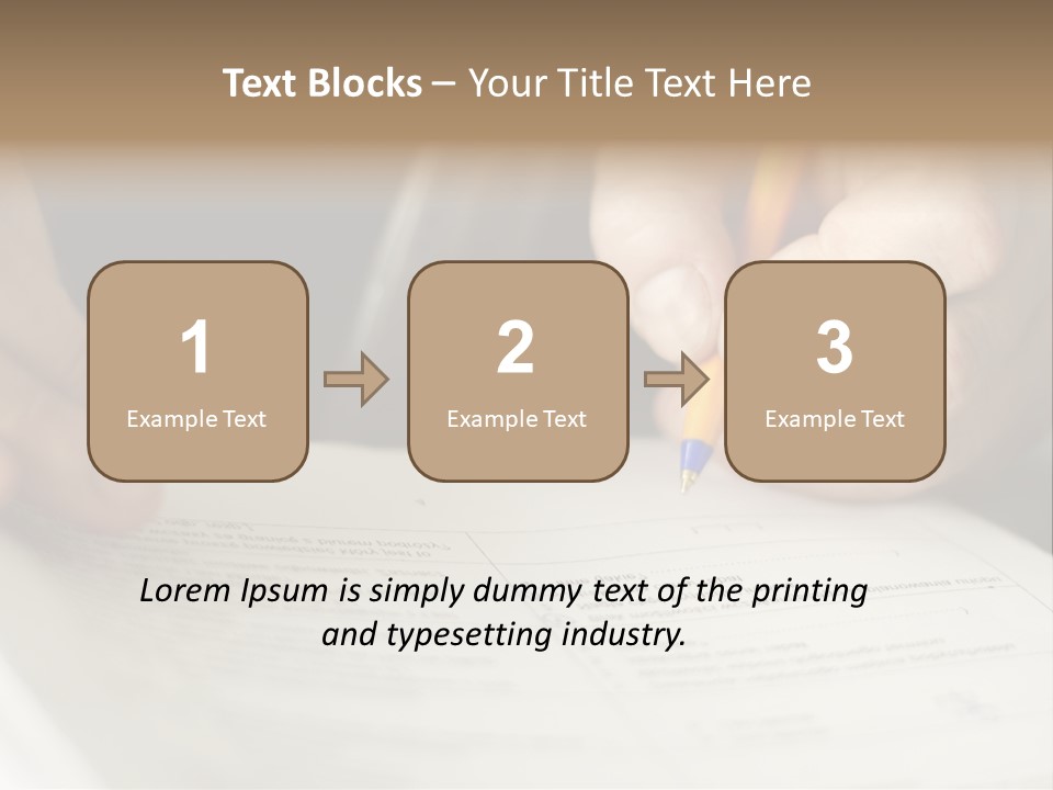 Ingredients Portion Meat PowerPoint Template