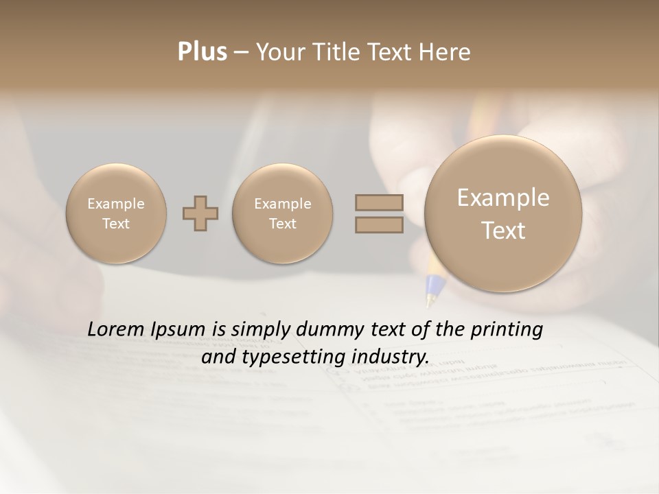 Ingredients Portion Meat PowerPoint Template
