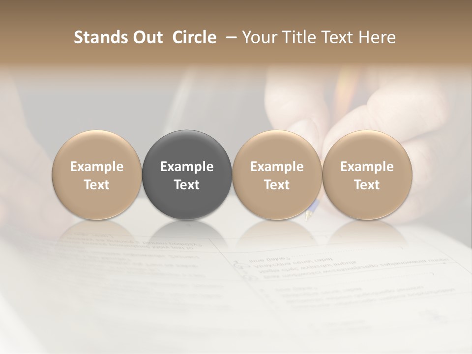 Ingredients Portion Meat PowerPoint Template