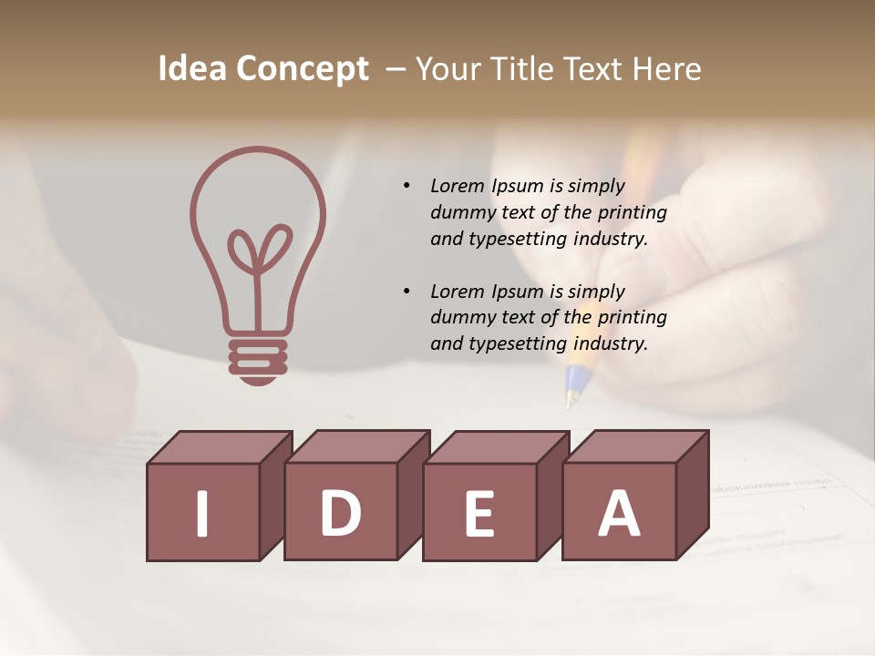 Ingredients Portion Meat PowerPoint Template