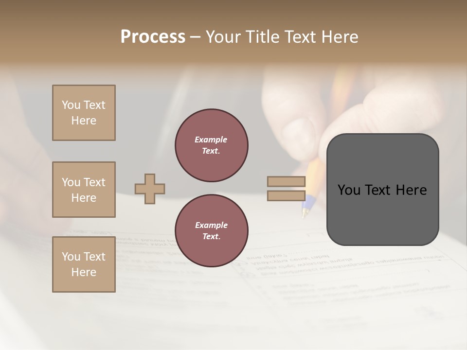 Ingredients Portion Meat PowerPoint Template