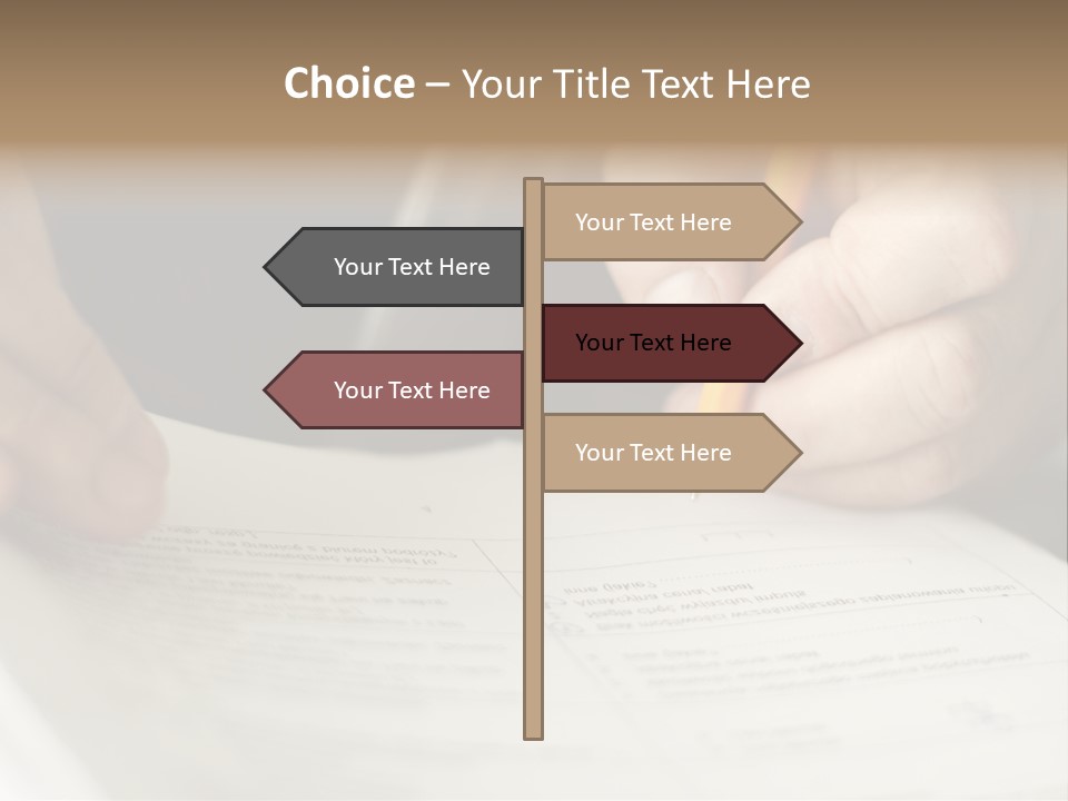 Ingredients Portion Meat PowerPoint Template