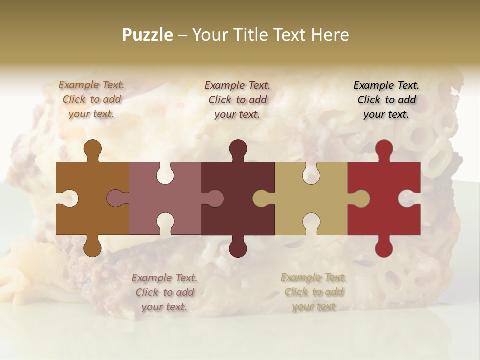 Ingredients Portion Meat PowerPoint Template