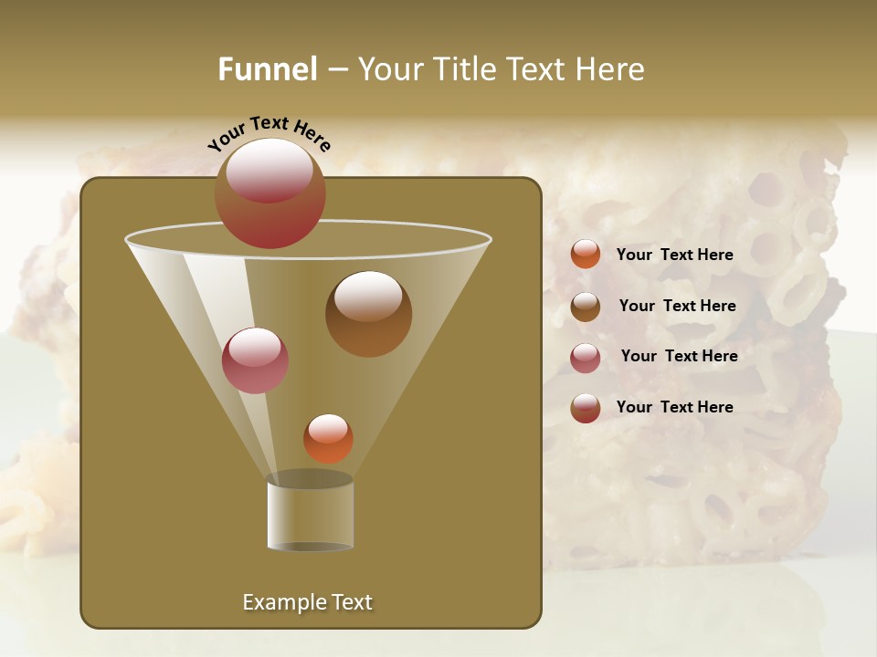 Ingredients Portion Meat PowerPoint Template
