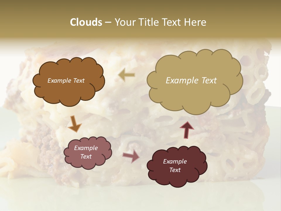 Ingredients Portion Meat PowerPoint Template