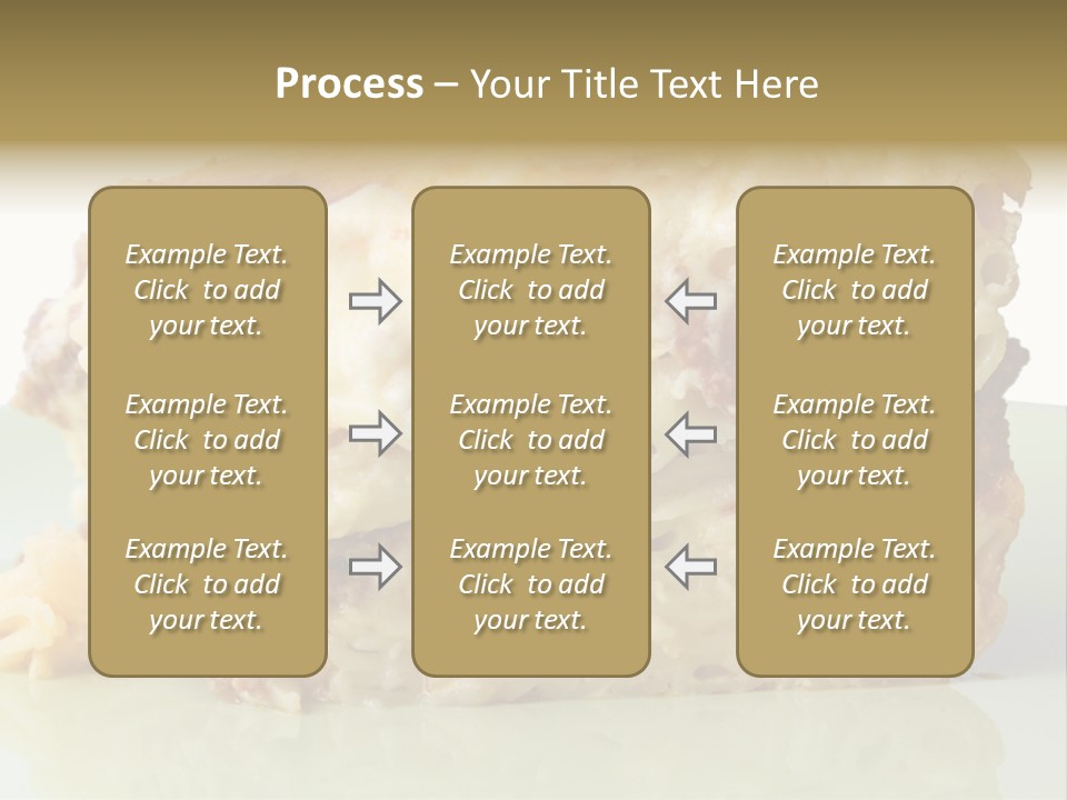 Ingredients Portion Meat PowerPoint Template