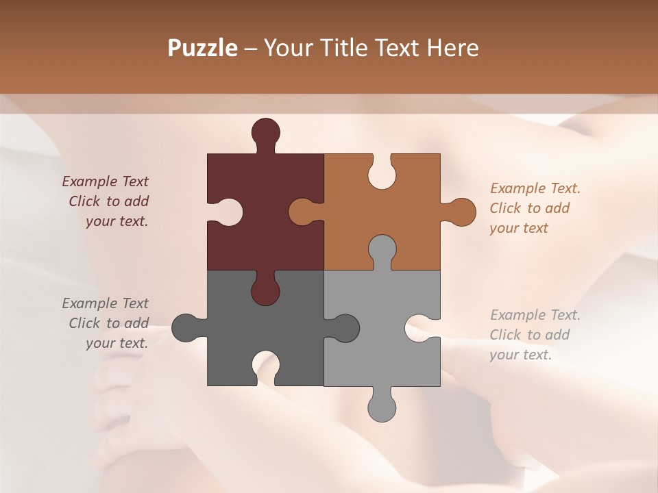 Young Care Beauty PowerPoint Template