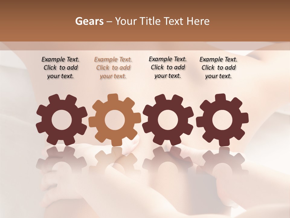 Young Care Beauty PowerPoint Template