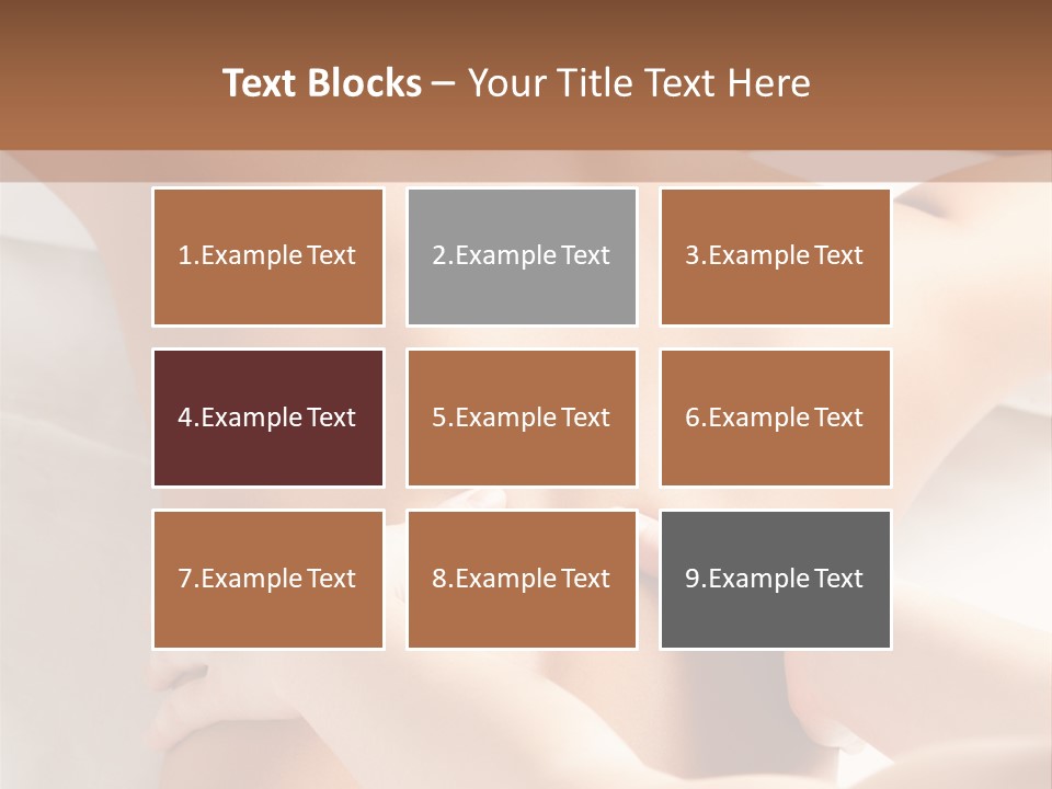 Young Care Beauty PowerPoint Template