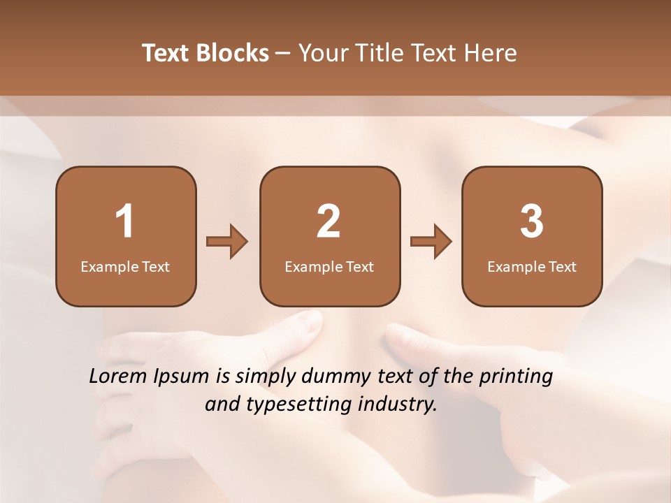 Young Care Beauty PowerPoint Template