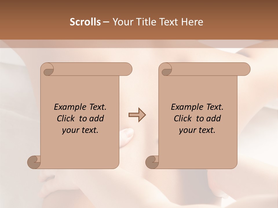 Young Care Beauty PowerPoint Template