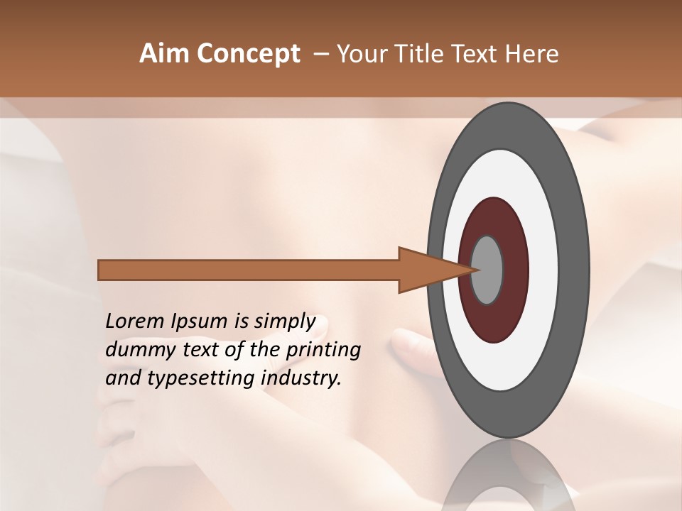 Young Care Beauty PowerPoint Template