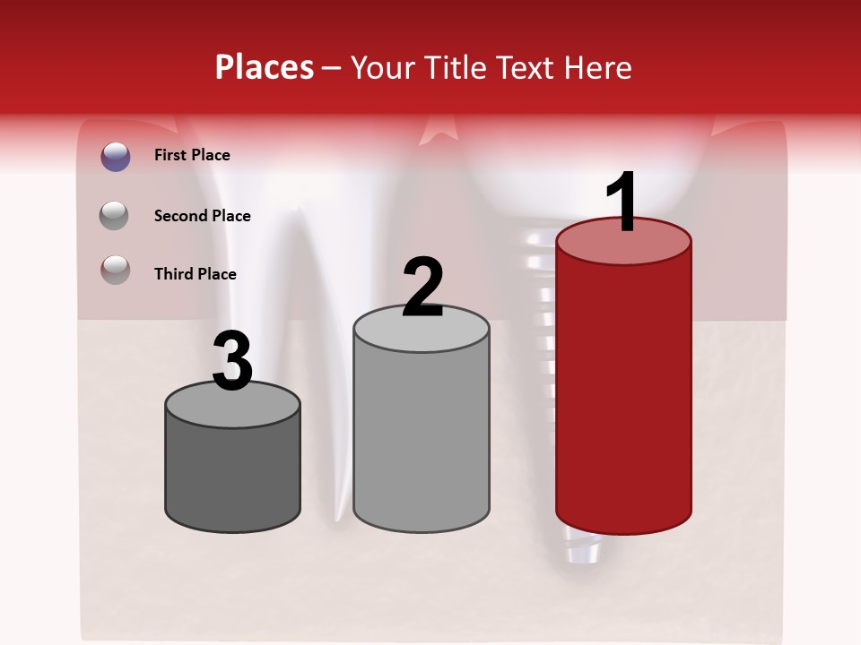 Closeup Dental Close PowerPoint Template