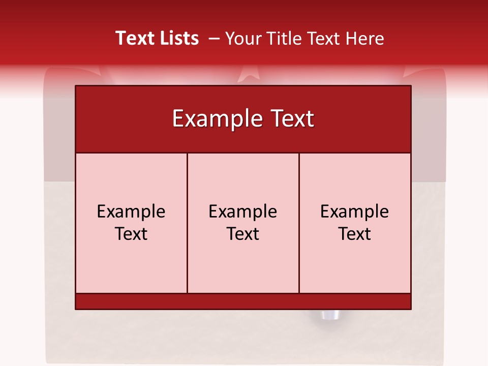 Closeup Dental Close PowerPoint Template