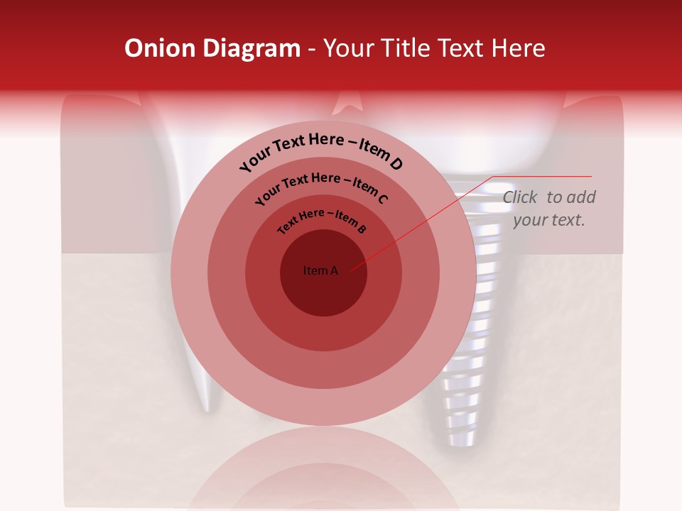 Closeup Dental Close PowerPoint Template